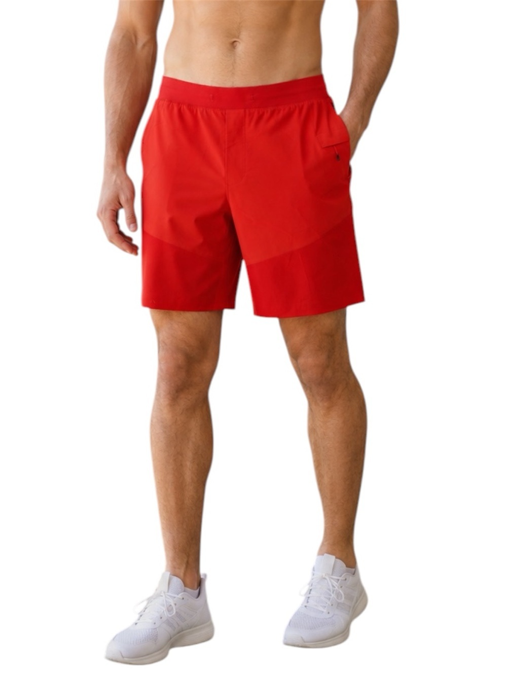 Lululemon Mens Train to Beach Shorts in Red Size Large